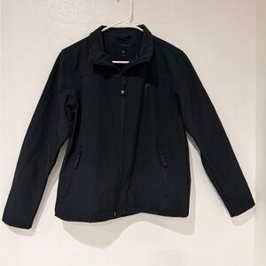 Tesla Black Women's Softshell Employee Corporate Full Zip Jacket Size M